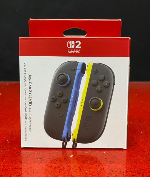 Switch 2 JoyCon 2 LR AZUL Amarillo Nintendo (2)