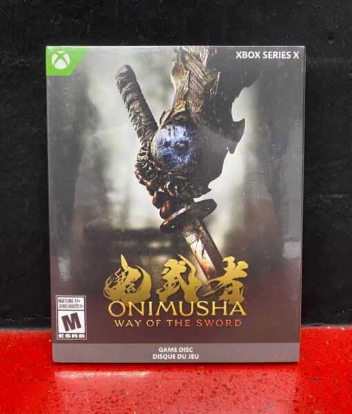 XBX Onimusha Way of the Sword game